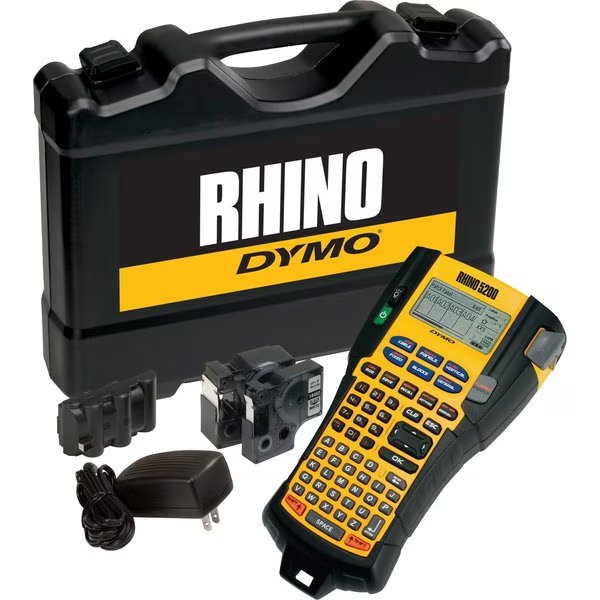 Rhino 5200 Industrial Labeling Tool. Includes Rhino 5200 And Carrying, Dymo, Mfr#: 1756589